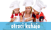 otroci kuhajo